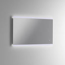 Specchio con Lampada a LED in 90x2,5x60cm TFT Rob Trasparente