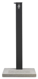 Fontana da Giardino con Rubinetto e Base in Cemento Belfer 42/QBM Antracite