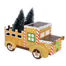 Furgone in Metallo 47,5x42x24cm Decorazione Gingerbread