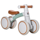 Bicicletta Pedagogica per Bambini 4 Ruote in Lega di Alluminio
