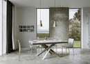 Tavolo Allungabile 120-224x90x80 cm Volantis Evolution Marmo