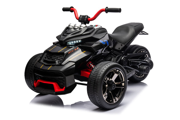 sconto Mini Quad Elettrico per Bambini 3 Ruote 12V ATV 3.0 Nero