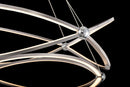 Lampada pendente Modern in Metallo Weave Nickel