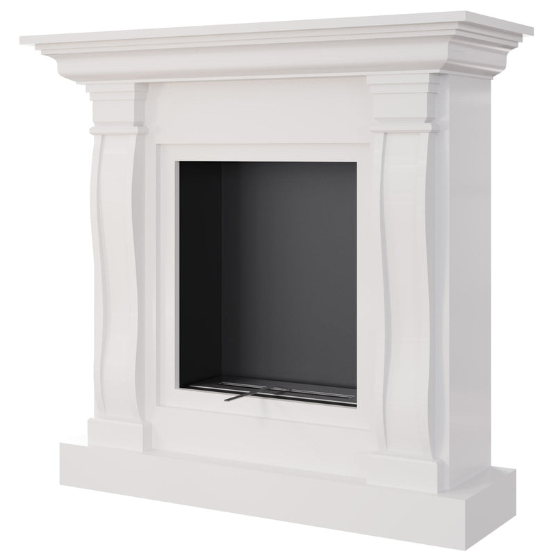 Camino a Bioetanolo da Pavimento 110,9x31,1 cm Flig Odessa Bianco