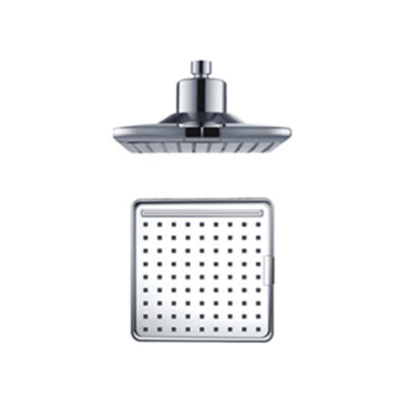 Soffione Doccia 20x20 cm con LED per Controlla Temperatura Acqua Sined  Grigio