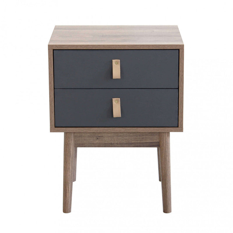 Mobiletto Pascal 45x39x59 h cm in Legno Grigio