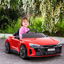 Macchina Elettrica per Bambini 12V con Licenza Audi RS e-tron GT Rossa
