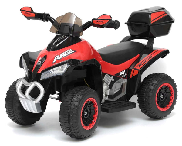 prezzo Mini Quad Elettrico per Bambini 6V Kid Go Deluxe Rosso
