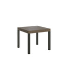  Tavolo Allungabile 90-246x90x77 cm Everyday Tortora Gambe Antracite