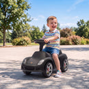 Auto Cavalcabile per Bambini 18-36 Mesi Licenza Porsche 63x28,5x38 cm con Clacson Fari Suoni in PP Nero Opaco      