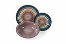 Servizio Piatti 18 Pezzi in Stoneware Villa d'Este Home Tivoli Cancun Multicolor