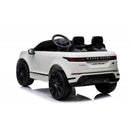 Macchina Elettrica per Bambini 12V Mp4 con Licenza Land Rover Evoque Bianca