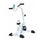 Pedaliera Elettrica per Riabilitazione Gambe e Braccia 2X70W 12 Livelli Everfit Welly e Combi