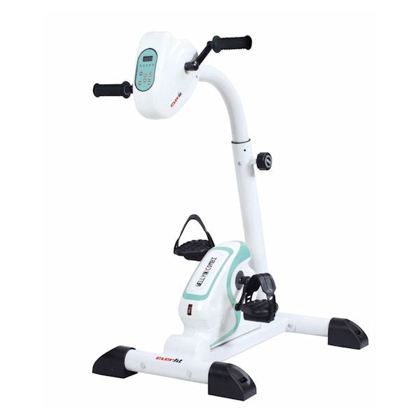 Pedaliera Elettrica per Riabilitazione Gambe e Braccia 2X70W 12 Livelli Everfit Welly e Combi