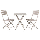 Set Tavolino e 2 Sedie Pieghevoli da Giardino Mia Talpa