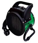 Generatore di Aria Calda 2000W Riscaldatore Elettrico PTC Verde