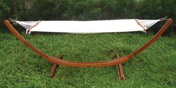 prezzo Amaca da Giardino con Supporto in Legno 3,2x1x1m Bauer