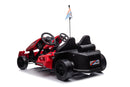 Go-Kart Elettrico per Bambini 2 Posti 24V Rosso  