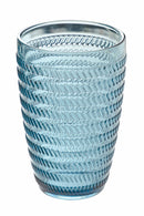 Set 6 Bicchieri Bibita in Vetro 380 ml Villa d'Este Home Tivoli Geometrie