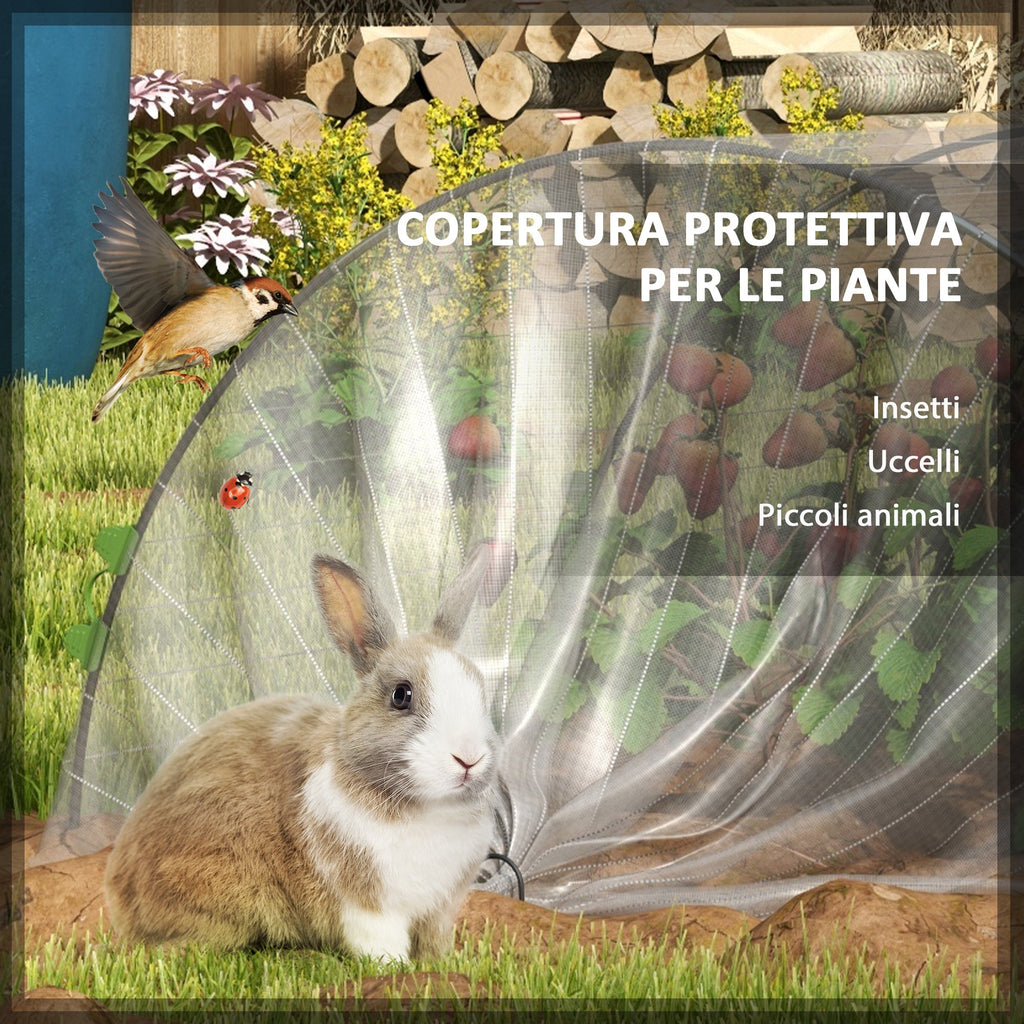 Copertura Protettiva Per Piante In Filo Di Pollo, Da Giardino, 5 Copertura Protettiva Per Piante In Filo Di Pollo, Da Giardino, 5
