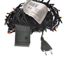 Luci di Natale 240 LED 11,56m Multicolor da Interno Cavo Verde