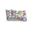 Set lenzuola stampa sopra Sotto e Federe Cerchi Astratti Varie Misure