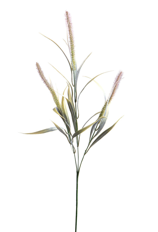 sconto Set 24 Piante Artificiali di Setaria Composta da 3 Diramazioni Altezza 84 cm Viola