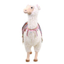 Pupazzo Lama bianco con campanellini cm 64x26xh90