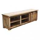 Mobile TV Zachery 180x45x55 h cm in Legno Marrone