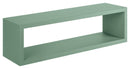 Mensola da Parete 60x18x15,5 cm in Fibra di Legno Regolo Verde Acqua Marina