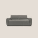 Divano Letto 3 Posti 215x93x100 cm in Tessuto Giallo