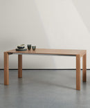 Tavolo Allungabile 174/264x90x76 cm in MDF Neal Noce