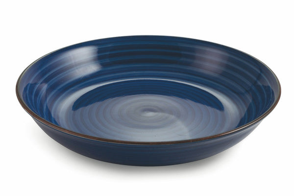 Insalatiera Bassa Ø27x5 cm in Gres Villa d'Este Home Tivoli Baita Spring Blu prezzo