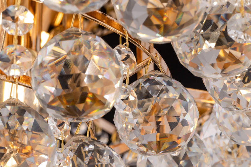 Lampadario Royal Classic in Metallo Karolina Oro