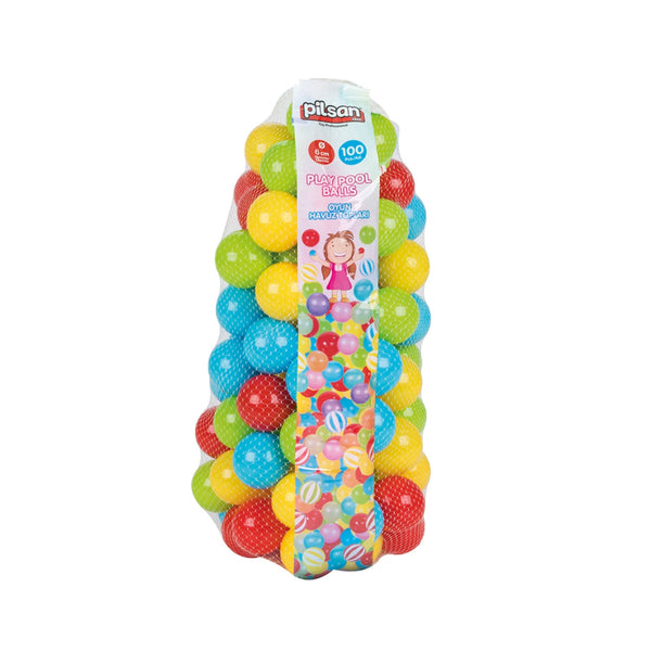 Rete 100 Palline Ø6 cm in Plastica Morbida Multicolore acquista