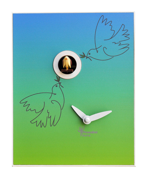 sconto Orologio a Cucù da Parete 16,5x20x10cm Pirondini Italia D'Apres Picasso
