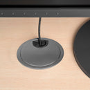 Passacavi Circolare 80 mm a Incasso Zama Cromo 7 Pezzi Emuca