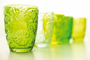 Set 6 Bicchieri Ø8x10 cm in Vetro Villa d'Este Home Tivoli Jungle Multicolor