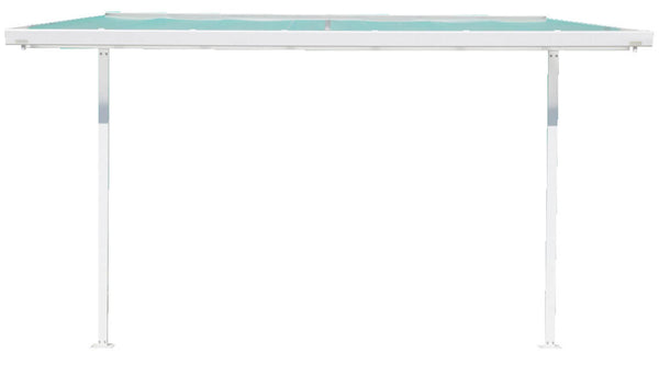 online Pergola da Giardino 5,45x4m in Alluminio con Copertura in Policarbonato Kraus Edera