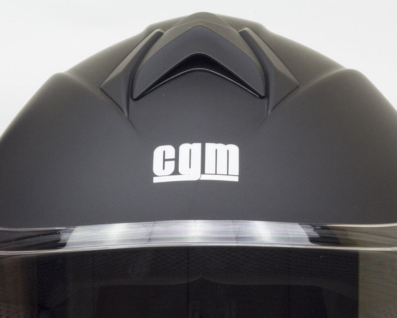 Casco Integrale per Scooter Visiera Lunga CGM Tokyo 301A Nero Opaco Varie Misure