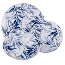 Servizio Piatti 18 Pezzi in Porcellana VdE Tivoli 1996 Forest Leaf Blue