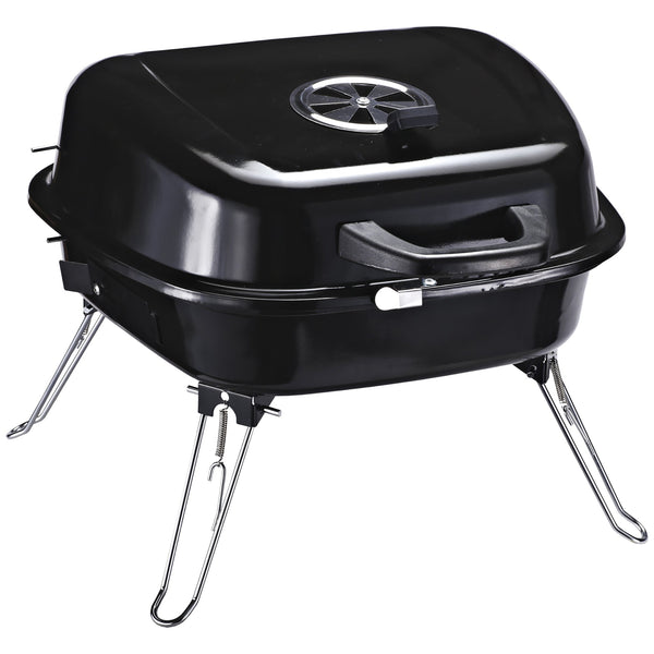 acquista Barbecue a Carbone Carbonella Portatile da Tavolo 45x42x33,5 cm Tiny