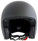 Casco Jet per Scooter CGM Evoke 170A Nero Opaco Varie Misure