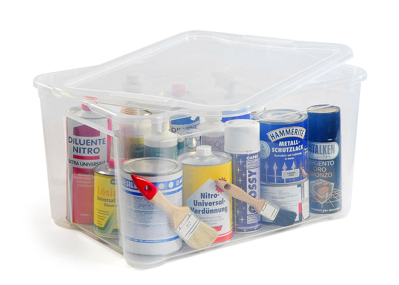Gebildet Contenitori Rettangolari in Plastica Trasparenti con Coperchio Gebildet Contenitori Rettangolari in Plastica Trasparenti con Coperchio