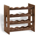 Cantinetta Porta Bottiglie Vino In Legno Sovrapponibile 16 Posti Casa Ristorante