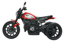 Moto Elettrica per Bambini 12V Ducati Scrambler Icon Rossa
