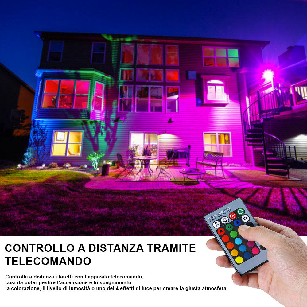 Luci di inondazione a LED, Tuya Smart Proiettore LED Luci di inondazione a LED, Tuya Smart Proiettore LED