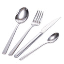 Servizio Set di Posate 24 Pezzi in Acciaio Inossidabile 18/8 VdE Tivoli 1996 Luxury Argento