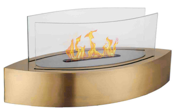 Camino a Bioetanolo da Tavolo 50,8x20,3 cm Vannini Vanda Oro prezzo