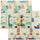 Tappeto Morbido per Bambini 196x176x1,5 cm Superficie Impermeabile in XPE a Tema Animali